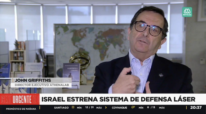 ENTREVISTA | Le llaman “iron beam”: Así funciona el nuevo sistema láser de defensa antiaérea de Israel